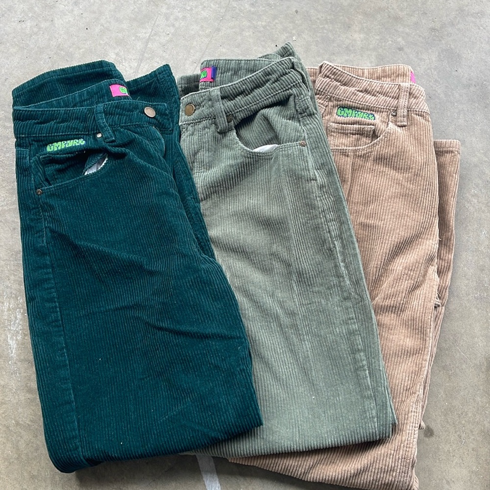 Empyre Tori 90s Black Corduroy Skate Pants